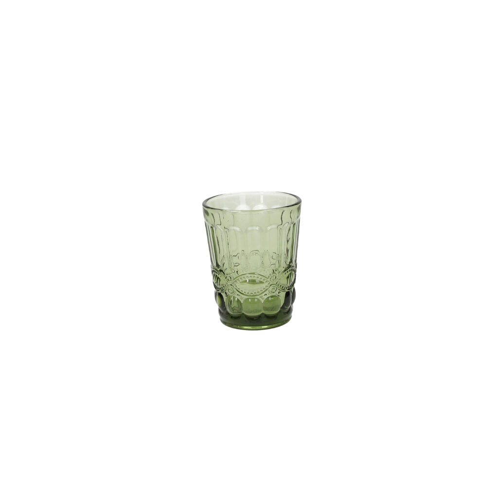 כוס שתייה קלה זכוכית דגם מאדם 230 מ"ל צבע ירוק Madame