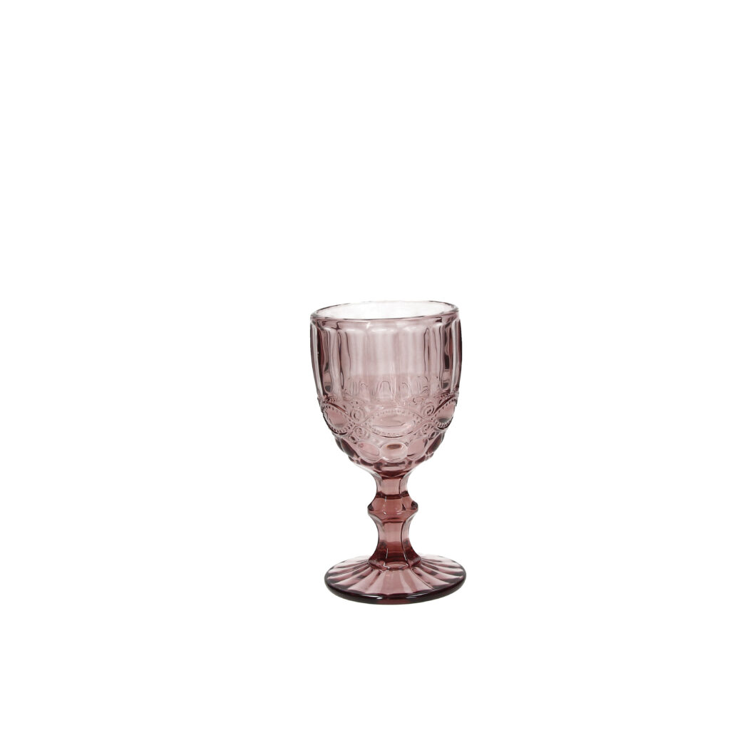 גביע זכוכית דגם מאדם 260 מ"ל צבע סגול Madame